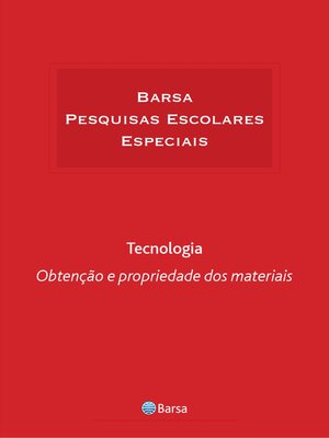 cover image of Temática--Tecnologia--Obtenção Propriedades Materiais